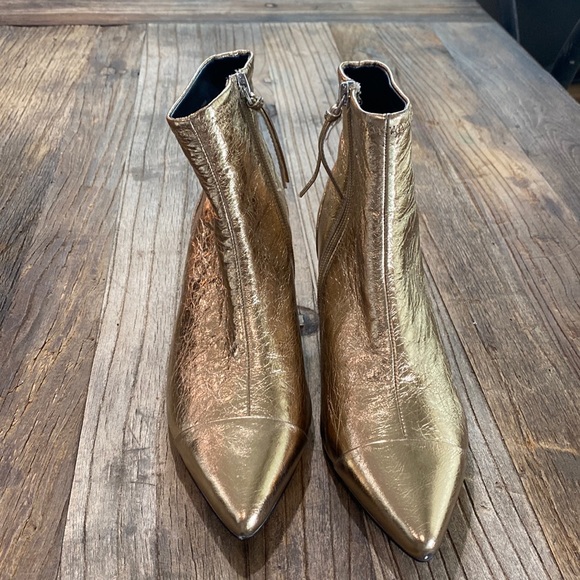 Rebecca Minkoff Shoes - Gold metallic booties